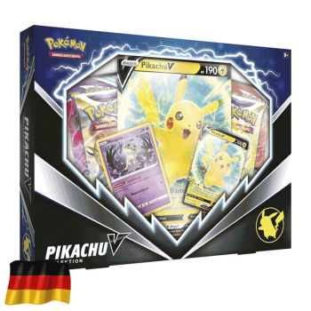 Pokemon Cards Pikachu V Box DE